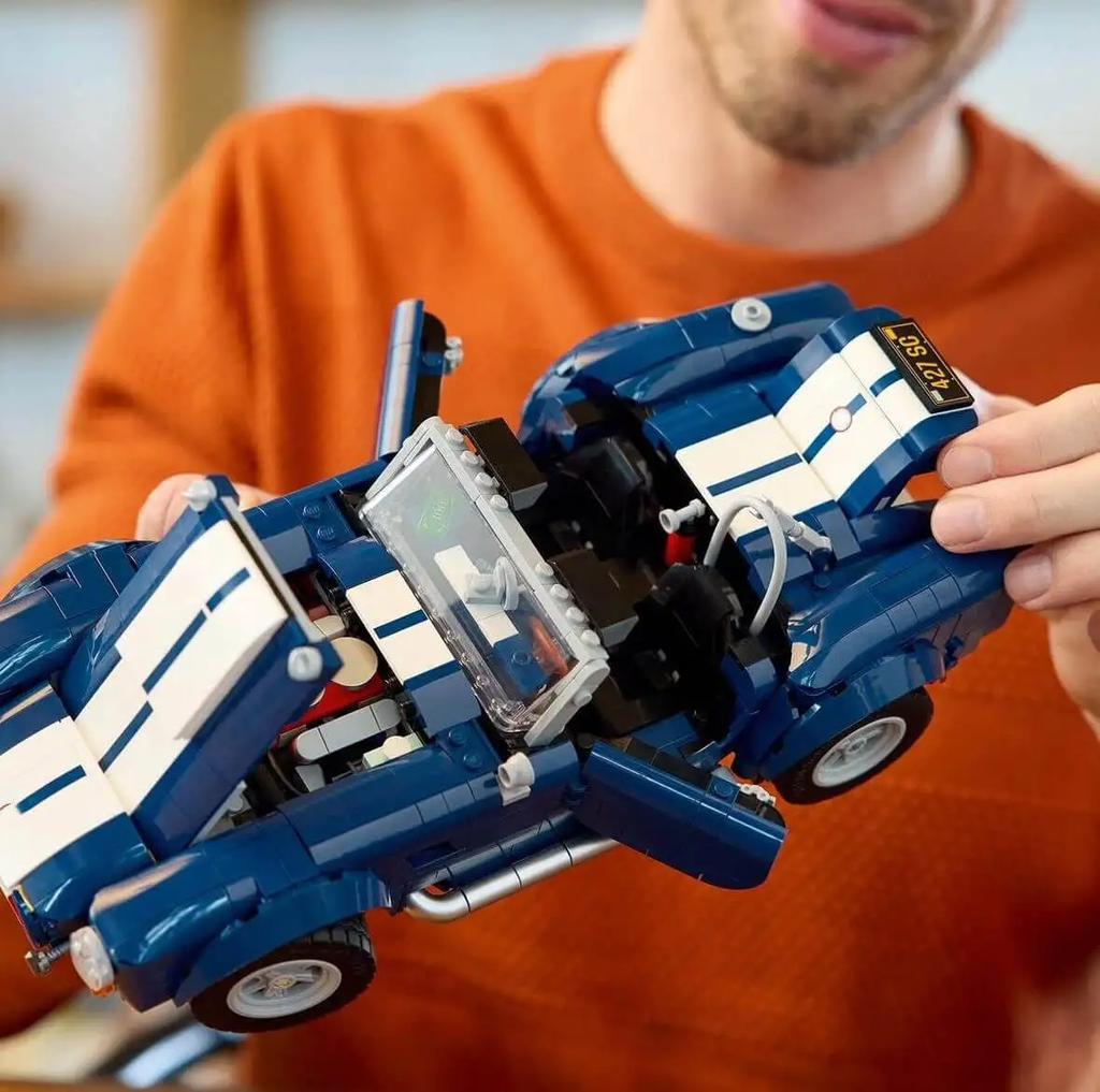 1241pcs COBRA Super Sports Car Model Set - Home Decoration Adult Kit Christmas Gift Birthday Gifts