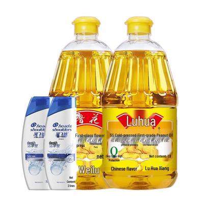 Набор: Шампунь от перхоти Head & Shoulders и Арахисовое масло Luhua