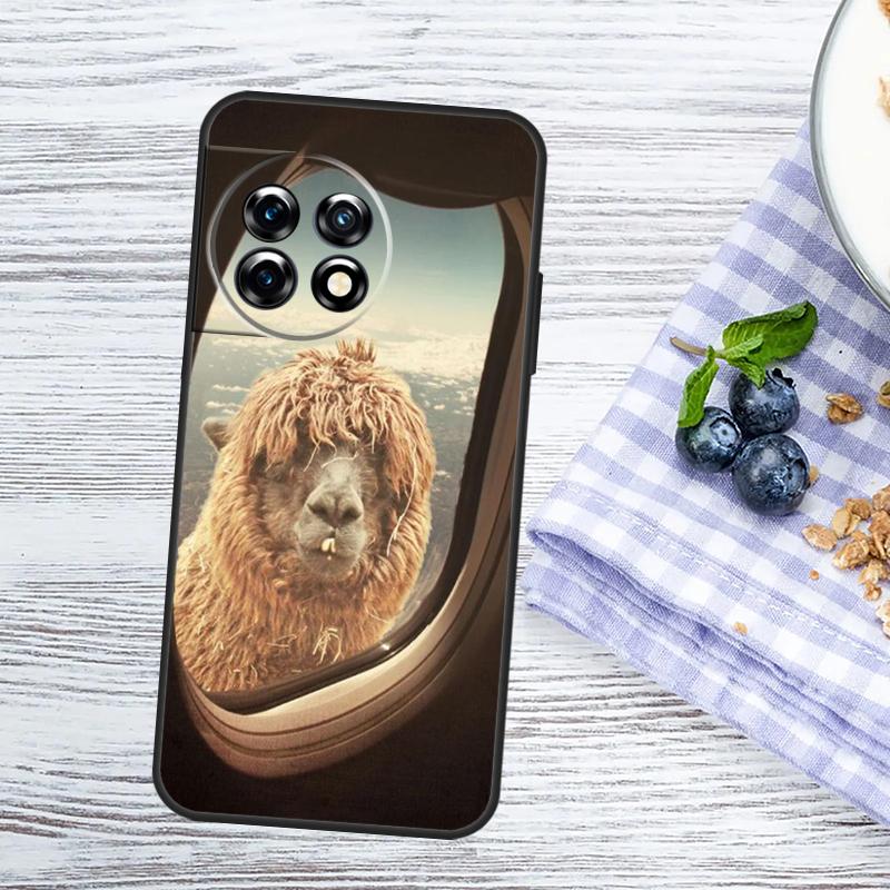 Lama Llama Alpaca Case For OnePlus Nord 5 CE 2 3 4 Lite N20 N30 OnePlus 15 R 13T 13R 12R 10T 10R 11 12 13 Cover