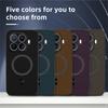 Чехол для Xiaomi 17T Pro, из ткани с текстурой, с магнитным кольцом, противоскользящий, тонкий, защитный чехол для телефона для Xiaomi 17T 17tPro