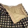 PAULE KA Dot embroidery Midi length flare skirt 36 Beige x black Side zip Women Used