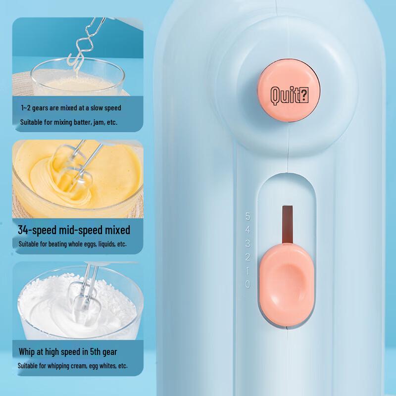LISM Handheld Electric Egg Beater