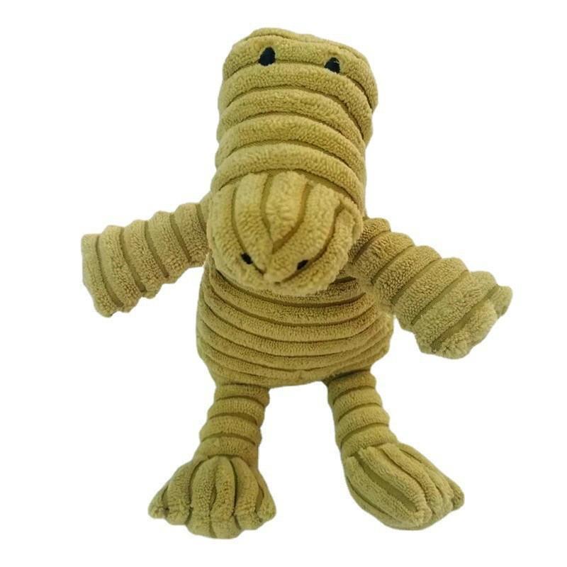 Забавная игрушка для домашних животных в форме осла, вельветовая жевательная игрушка для собак, пищалка для щенков, скрипучая плюшевая кость, молярная игрушка для собак, дрессировка домашних животных, аксессуары для собак