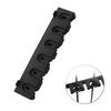 Fishing Rod Holders 6-Rod Rack Vertical Pole Holder Wall Mount Modular