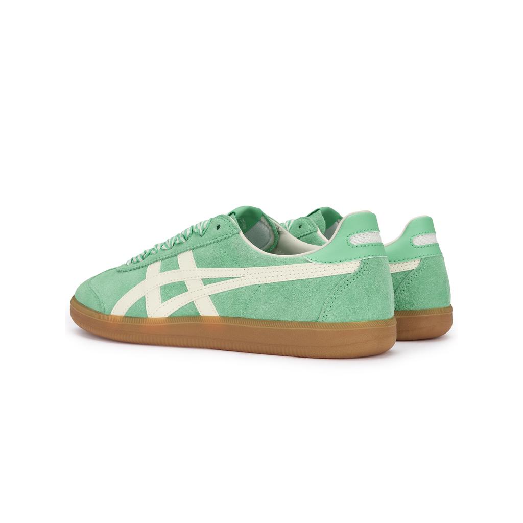 ONITSUKA TIGER Tokuten Кожаная низкая обувь Армии Германии Кроссовки Унисекс Зеленый 1183C562-301