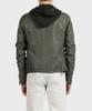 Panicale Green Blouson Lambskin Jacket