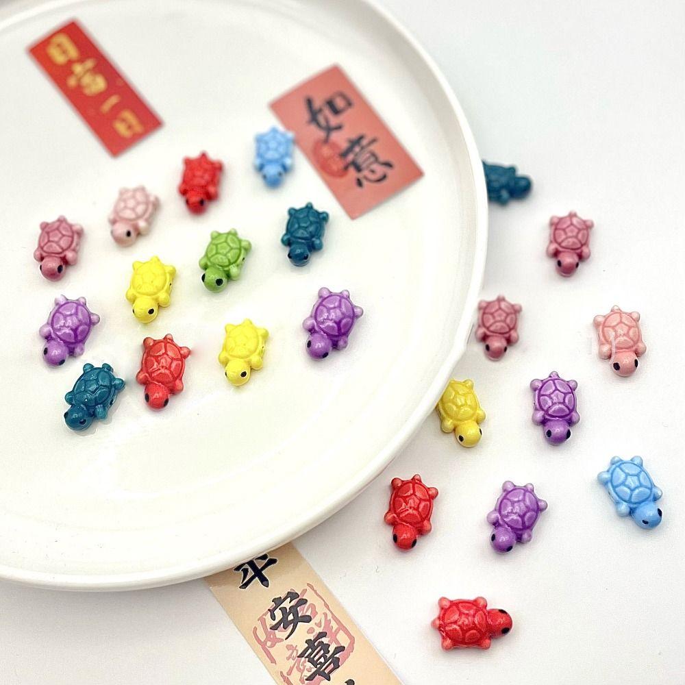 10 шт. ручная работа ремесло керамические разделительные бусины россыпью свежий цвет ювелирные изделия материал студент