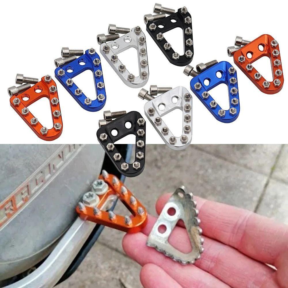 Corrosion Resistant Rear Brake Pedal Lever Step Plate Tip Motorcycle Accessories  Outdoor