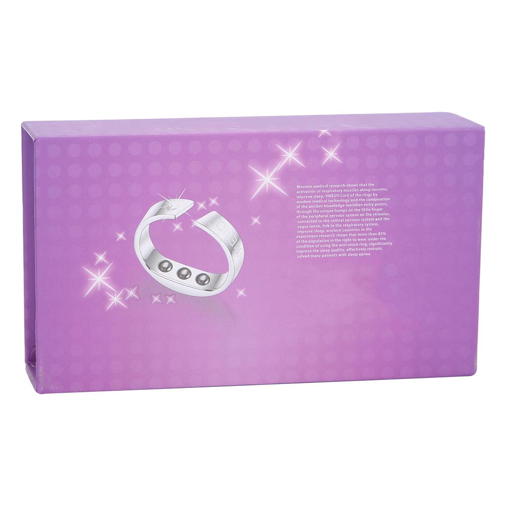 Кольцо против храпа Магнитная терапия Акупунктурное нажатие Устройство против храпа Кольцо для здравоохранения (M)