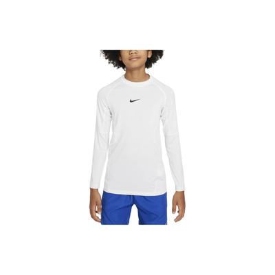 Детский топ с длинными рукавами Dri-FIT, белый FJ6822-100