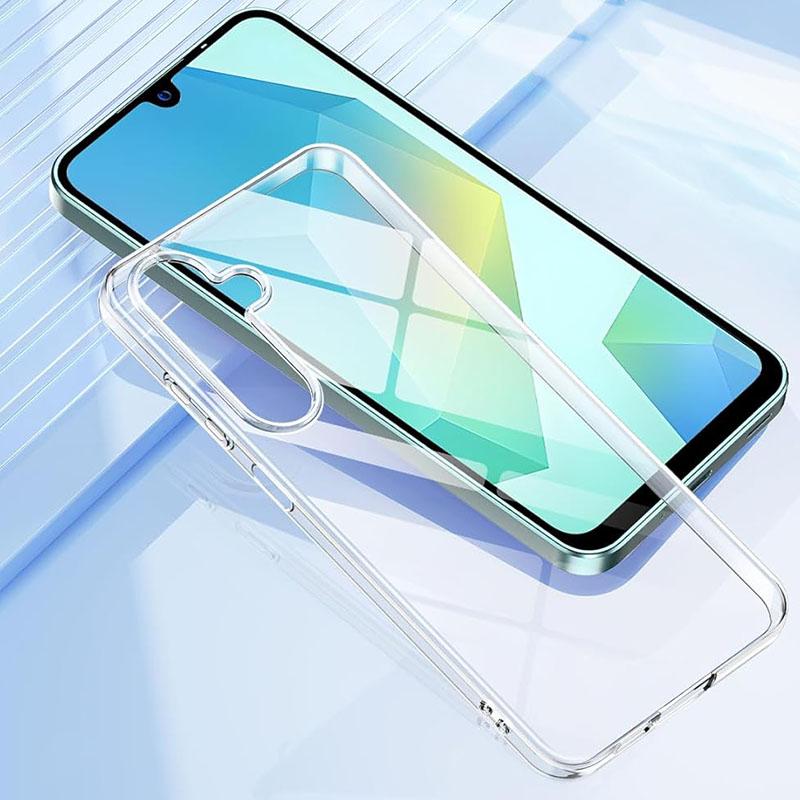 Прозрачный силиконовый мягкий чехол для Samsung Galaxy A17 A07 4G 5G A 17 07 Ультратонкая прозрачная задняя крышка Ударопрочный корпус Coque
