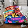 Custom Name Starlit Fashion Journey blanket for Couch & Bed, Plush Cozy Fuzzy Blanket Super Soft & Warm Blankets for Fall and Winter. 0908149