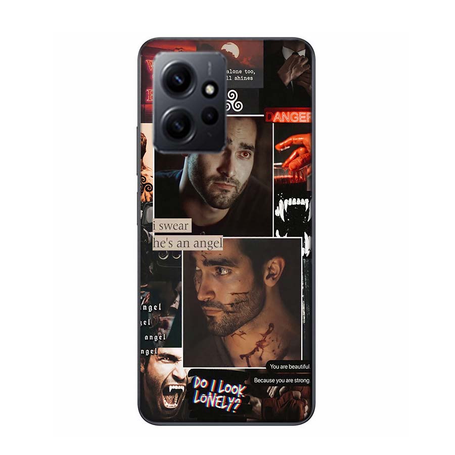 Teen Wolf Роскошный Чехол Для Телефона Xiaomi Redmi Note 14+ 13 K70 Pro Plus Redmi 13C 14C 12C 12 10 10A 10C 9 9A 9C 9T 8 8A Прозрачный ТПУ
