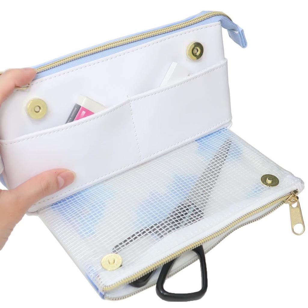 Kamiojapan Pen Case Triangle Multi Pen Case 224204 FARAWAY POLARIS [Kamiojapan]