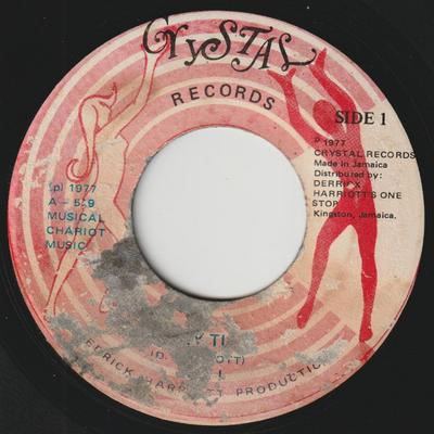 7-дюймовая пластинка RAY I - Winey Tiny A519 Crystal Records 1977 Ямайка Регги, Ска и Даб Б/У