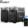 Портативная электростанция FOSSiBOT F3600 Pro + 1x Расширительная батарея FB3840 LiFePO4 | Солнечный генератор 7680 Втч | Приложение/Автодом/Кемпинг