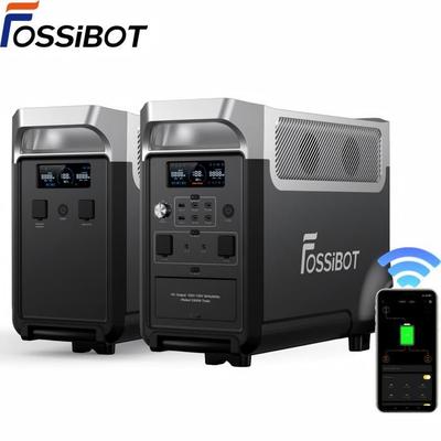 Портативная электростанция FOSSiBOT F3600 Pro + 1x Расширительная батарея FB3840 LiFePO4 | Солнечный генератор 7680 Втч | Приложение/Автодом/Кемпинг