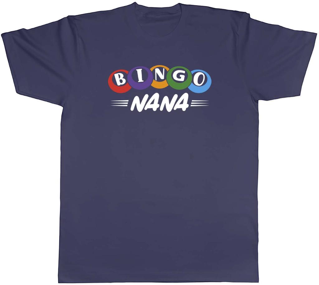 Bingo Nana Unisexs TShirt Number Card Jackpot Tee Gift