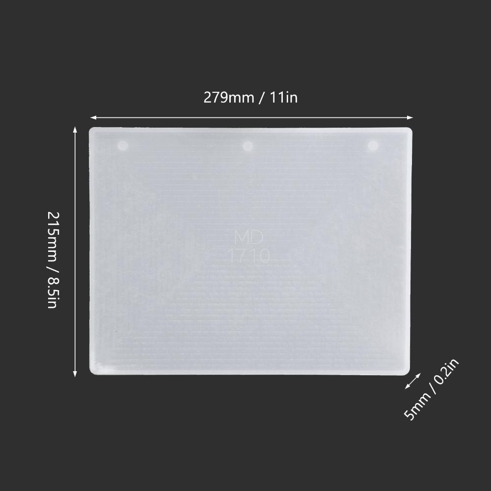 Resin Casting Notebook Cover Mold Soft Silicone Notebook Resin Mold Notebook Mold  DIY Notebook