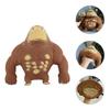 Anti-stress Toy - LAKIOMZ - Gorilla - TPR - Brown - 15x15cm
