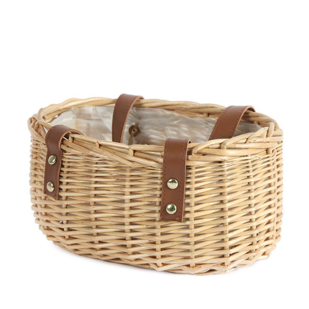 Корзины из ивы и ротанга с цветочницей Желтые плетеные корзины в форме полумесяца Свадьба