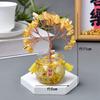 Natural crystal shake money fortune tree fish tank ornament office ornament lucky small ornament creative transshipment gift