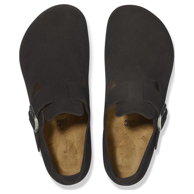 Birkenstock Лондонские замшевые черные унисекс кроссовки 1028103