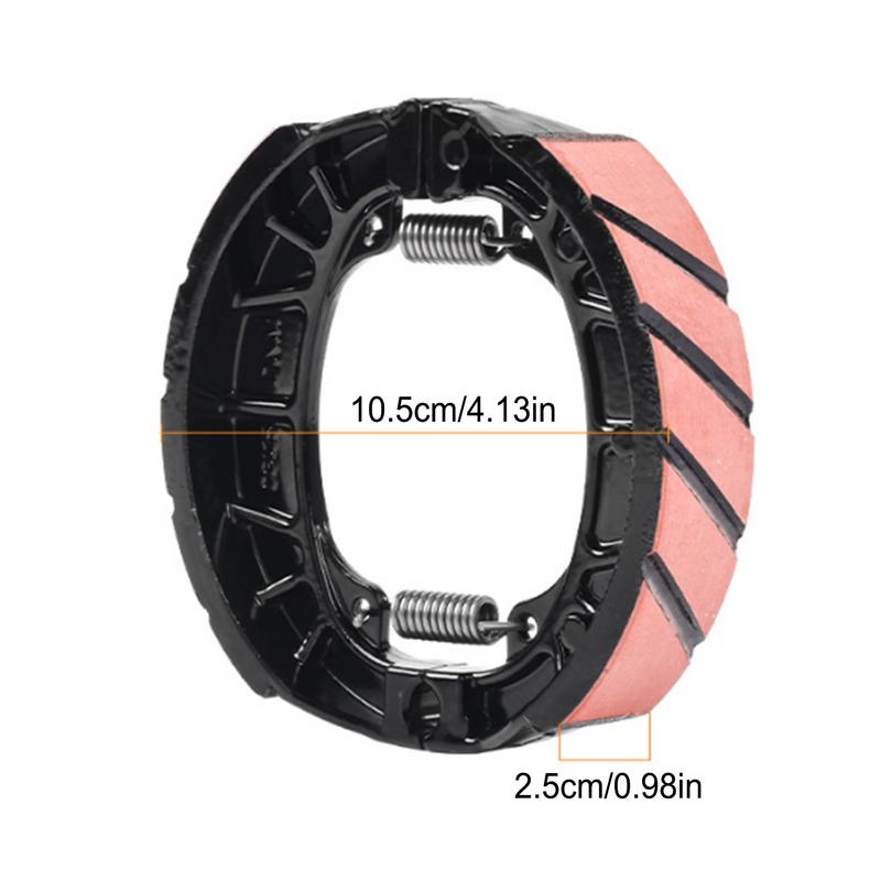 For  Power-assisted 48/JH70 Motorcycle Front Wheels Rear Drum Brake Shoe Bikes Rear Drum Brake Cover Shoe Moped Parts Automotive
