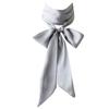 Long Ribbon Silk Scarf Elegant Hand Tied Neck Scarf Elegant Hair Scarf Women Dinner Party Hairband Fashion Hair Decors