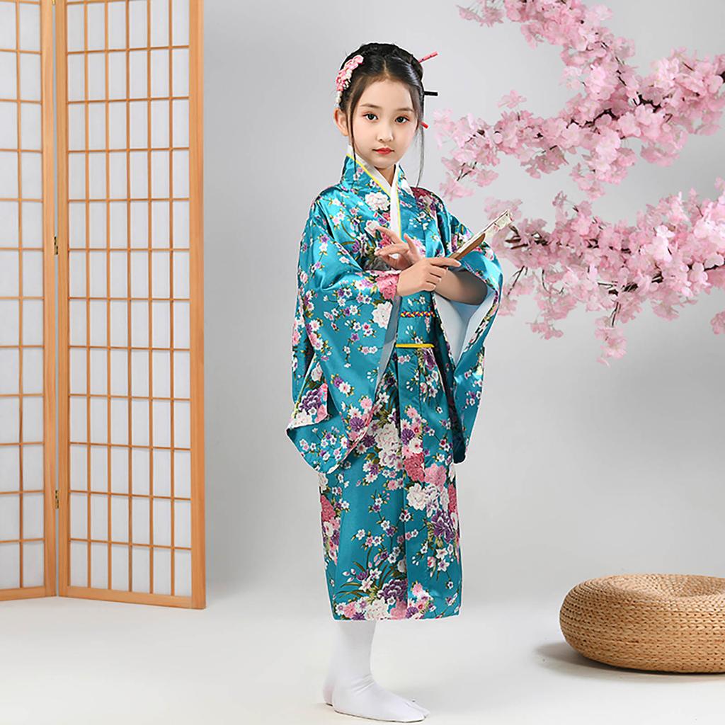 Одежда для маленьких девочек, одежда, кимоно, халат, традиционный японский костюм