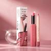 HANDAIYAN Lipstick and Lip Liner Set, 2-in-1 Waterproof Long-Lasting Matte Lipstick with Lip Liner Pencil, Nude Pink Lip Makeup Kit for Women
