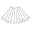 10Pcs Crystal Raindrop Pendant Hanging Icicles Decoration