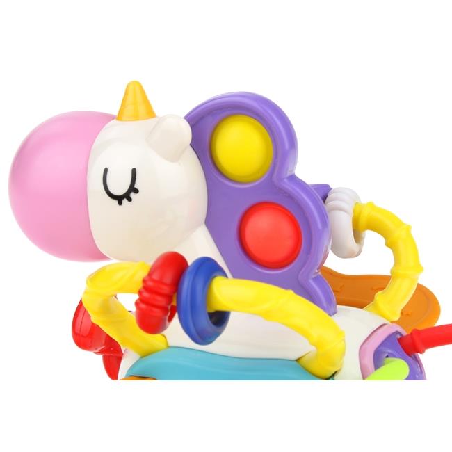 Sensory Toy Anti-Stress Tug Unicorn Teether Rattle