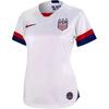 Футболка с коротким рукавом Usa W Nk Brt Stad Jsy Ss Hm Vintage Stripe Detail Logo Print, женская футболка белого цвета AJ4398-100