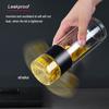 BORREY Glass Hot Tea Bottle Double Wall Glass Water Bottle Creative Tea Water Separation Glass Bottle Office Tea Bottle 200Ml