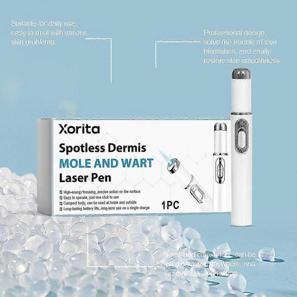 New model Xorita Skin Care Pen for Smooth Body and Facial Skin, Portable Home Use Blue Light Design Skin Care Pen