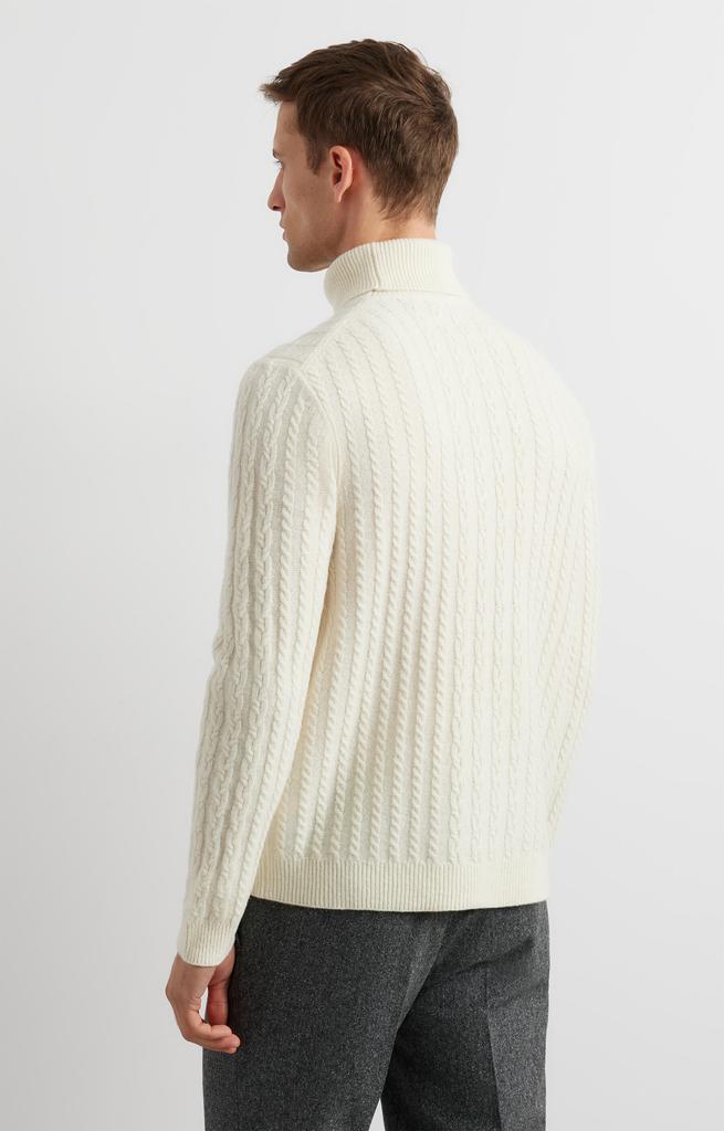 Cable-Knit Turtleneck Xl