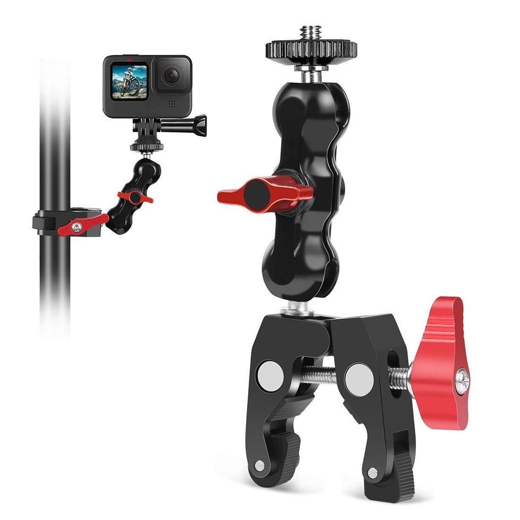 Мотоциклетный вид от третьего лица Невидимая палка для селфи для камеры GoPro Max Hero 12 11 Insta360 X4 X3 X2 Аксессуары для крепления RAM