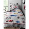 Racing Cars Fitted Bed Sheet Set