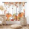 Christmas Tree Curtains, Red Xmas New Year Winter Snowflakes Merry Christmas Tree Shaped Party Decor Window Drapery Treatments