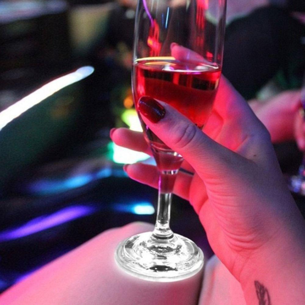 Свадебные принадлежности Бар Свет Декор для вечеринок Светящиеся светодиодные наклейки на стекло Наклейки на бутылки Светильники Яркая лампа