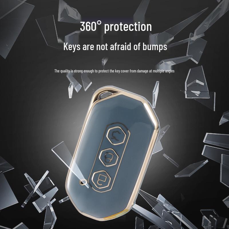 Wuling Capgemini Key Protection Cover for 20 Models - Special Modified Key Chain and Shell