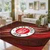 Fulham Football Design Crystal Velvet Rug Soft Decorative Mat for Bedroom Entrance