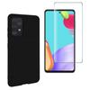 Protective Case - Toproduits® - Samsung Galaxy A52S - Black - Tempered Glass - Flexible