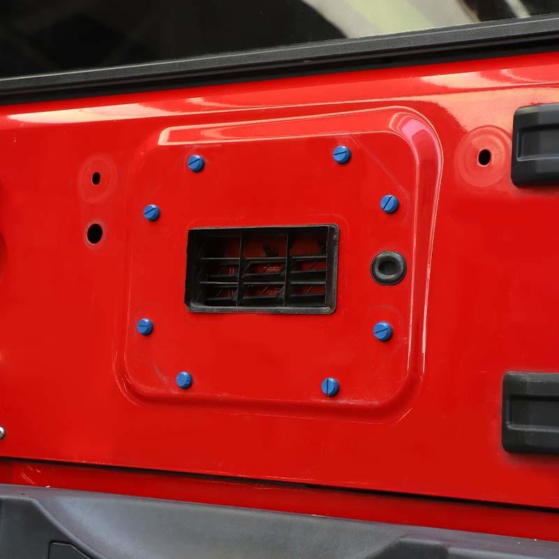 Car Spare Tire Bracket Hole Decorative Screws For Jeep Wrangler JK For Jeep JL For Ford Bronco Exterior Accessories