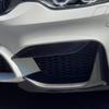 Car Real Carbon Fiber Front Bumper Side Splitter Canards Lip Spoiler For-BMW F80 M3 F82 F83 M4 2015-2018