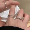 Elegant Double-Layer Adjustable Stacking Love Ring