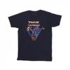 Marvel Mens Thor Love And Thunder Logo Triangle T-Shirt