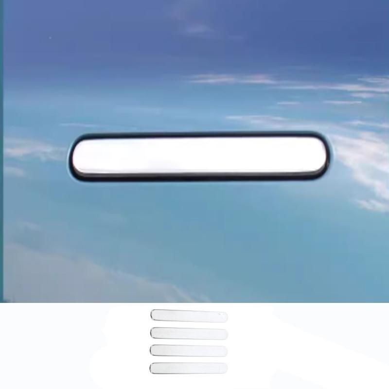 For XPeng G6  2024 2025 ABS carbonfiber Car Outside Door Handle Cover Trim Handle Protector Sticker Exterior Accessories