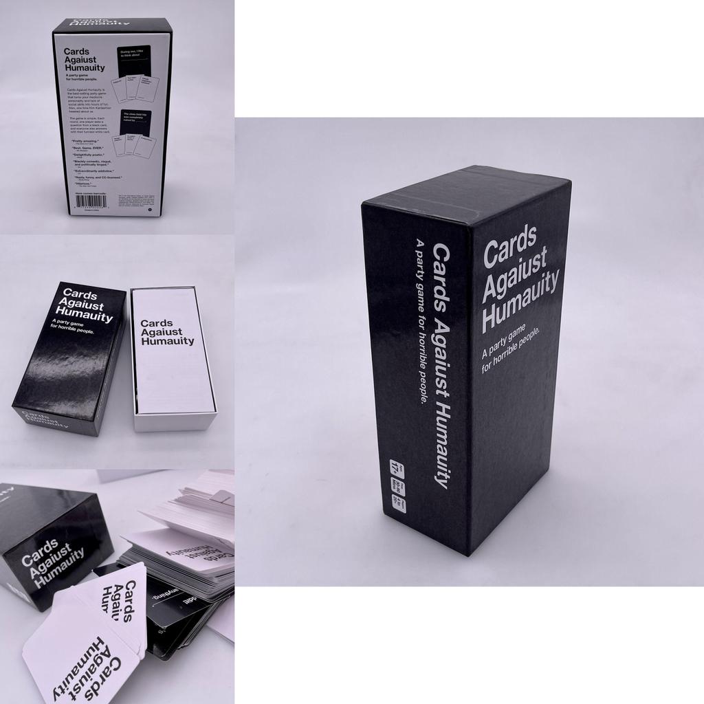 Карты Человечества против Издание Великобритании V20 Взрослая Карточная Игра Семейная Головоломка Собрание